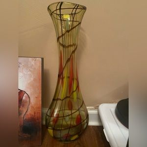 Glass vase